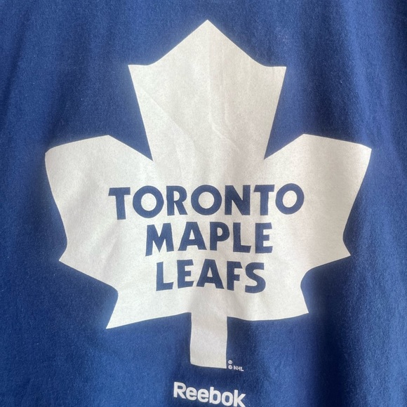 REEBOK Toronto Maple Leaves Graphic Short Sleeve Tee Men’s Large - Picture 5 of 5